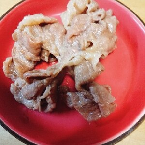 牛肉のしぐれに